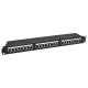 19″ 24xRJ-45 FTP кат. 5e Патч-панель