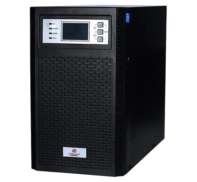 Kraft KRF-T2000VA/2KW(LCD) Ex Pro Online UPS Источник бесперебойного питания Kraft KRF-T2000VA/2KW(LCD) Ex Pro Online UPS Источник бесперебойного питания