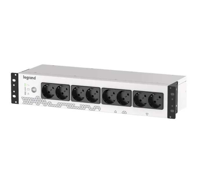 Legrand Keor PDU 800ВА/450Вт, 8хSchuko, USB Джерело безперебійного живлення Legrand Keor PDU 800ВА/450Вт, 8хSchuko, USB Джерело безперебійного живлення