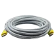Merlion V-Link High Speed 20m, v2,0, OD-8.2mm Кабель HDMI-HDMI, круглый Grey, коннектор Grey/Yellow