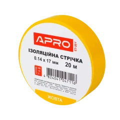 APRO 0.14х17 мм 20 м Iзоляцiйна стрiчка жовта 