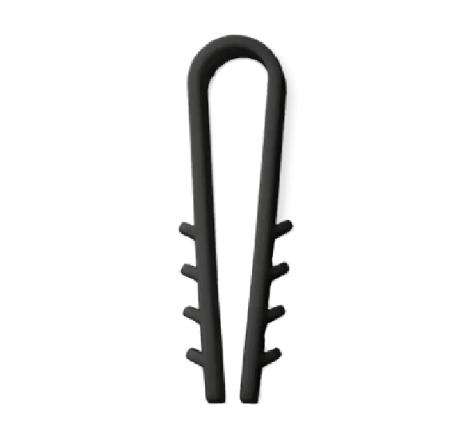 Дюбель Ziplex елка круглая d 6 черная (100 шт)