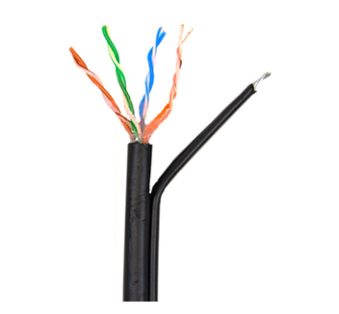 4*2*0.5-CU PE MT CAT5е Кабель сетевой UTP с тросом бухта 305м
