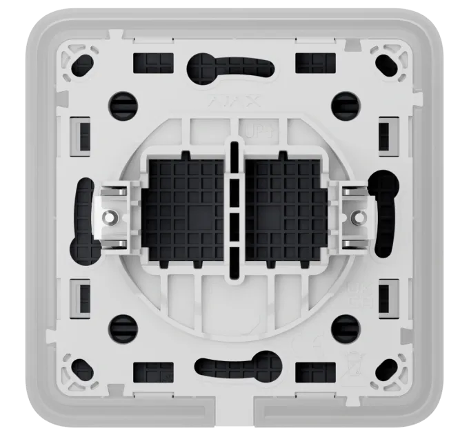 Ajax CenterCover (CP) graphite Фронтальна панель