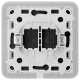Ajax CenterCover (CP) graphite Фронтальна панель