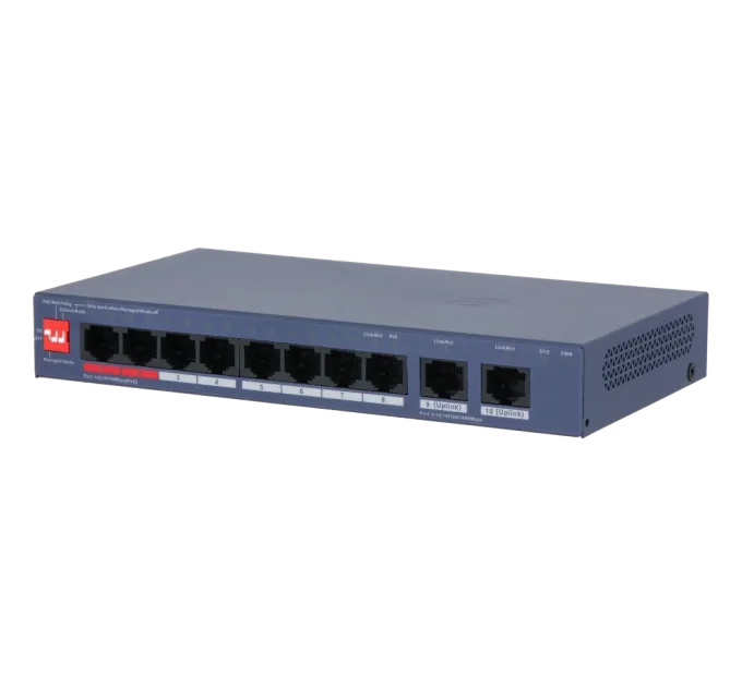 Dahua DH-CS4010-8ET2GT-110 Комутатор 8 портів керований