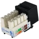 KeyStone RJ45 UTP, кат. 5e, 6, 6a, 110, Slim, W - 16.6 мм Модуль