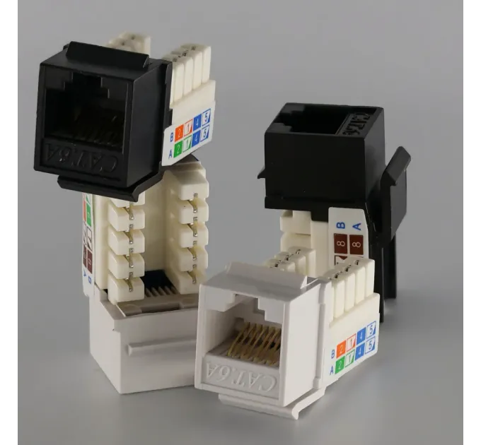 KeyStone RJ45 UTP, кат. 5e, 6, 6a, 110, Slim, W - 16.6 мм Модуль