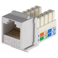 KeyStone RJ45 UTP, кат. 5e, 6, 6a, 110, Slim, W -16.6 мм Модуль