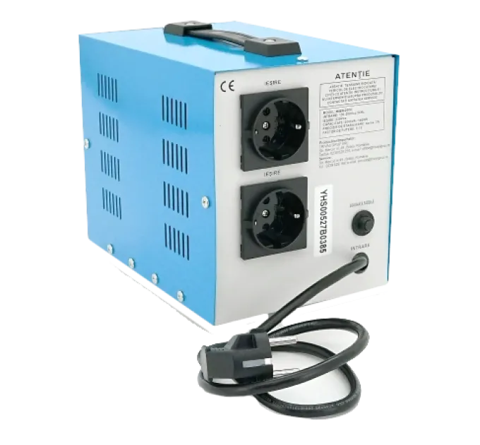 Westech MSER 2000 VA-V2/1600Вт однофазный сервопривод Стабилизатор напряжения