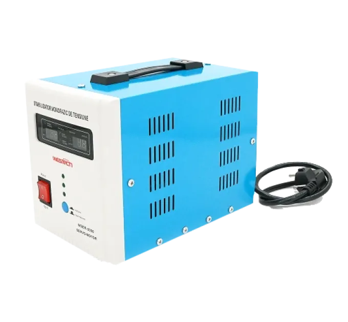 Westech MSER 2000 VA-V2/1600Вт однофазный сервопривод Стабилизатор напряжения