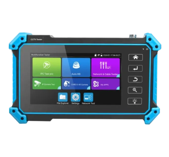NOYAFA NF-IPC715 IP, аналог, HD-Coax, HDMI, VGA Тестер камер відеоспостереження NOYAFA NF-IPC715 IP, аналог, HD-Coax, HDMI, VGA Тестер камер відеоспостереження