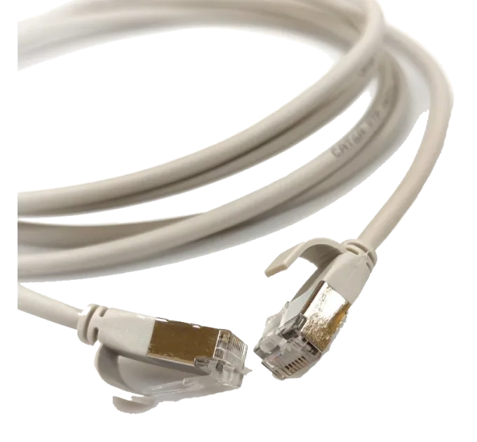 U/FTP, 0.5м, кат. 6А, 28AWG Slim, LSZH, LW Патч-корд
