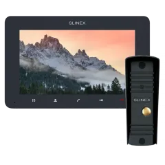 SM-07MHD графит+панель ML-16HD черный Комплект Slinex SM-07MHD графит+панель ML-16HD черный Комплект Slinex