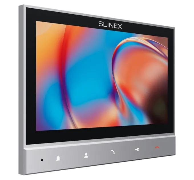 Slinex SK 7 Start (Slinex SK 7 grey + панель виклику ML-17HR graphite) Комплект відеодомофону