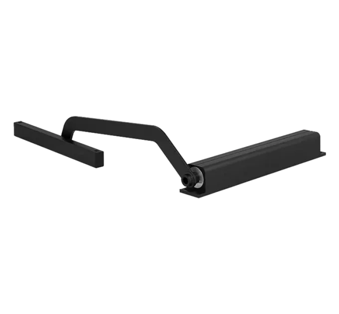 ASSA ABLOY DC630G-L BLACK SLD_ARM EN_6 150кг 1300мм LEFT для калиток вертикальный Докладчик накладной