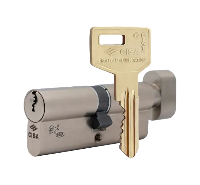 CISA C3000 70T (30*40T) Циліндр нікель матовий 3 ключі CISA C3000 70T (30*40T) Циліндр нікель матовий 3 ключі