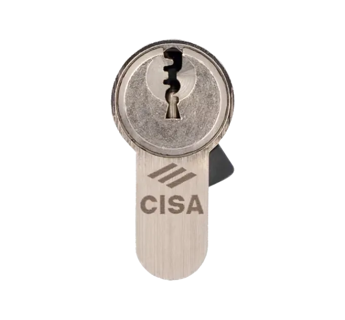 CISA C3000 70T (30*40T) Циліндр нікель матовий 3 ключі