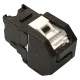 Corning Модуль Keystone UTP RJ45 кат. 6, чорний