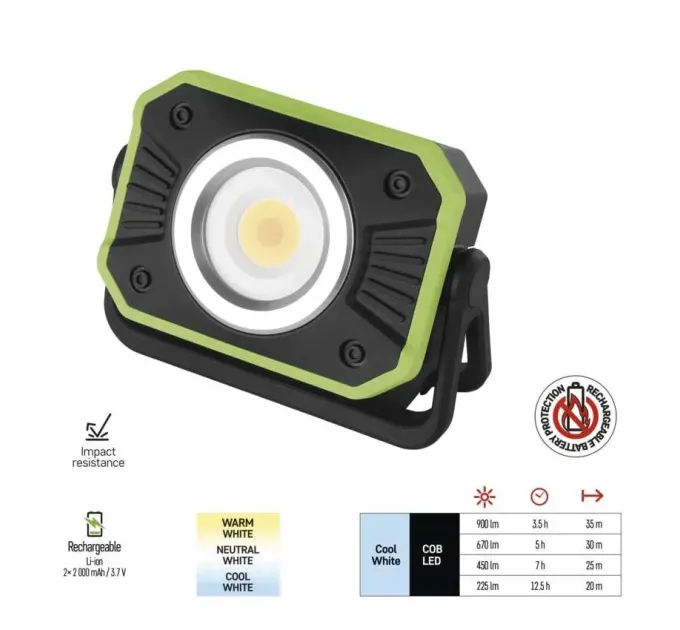 EMOS P4542 900Lm Li-Ion Фонарь LED