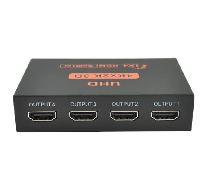 1=>4 порта 4K, 2K DC5V/2A Активний HDMI сплітер
