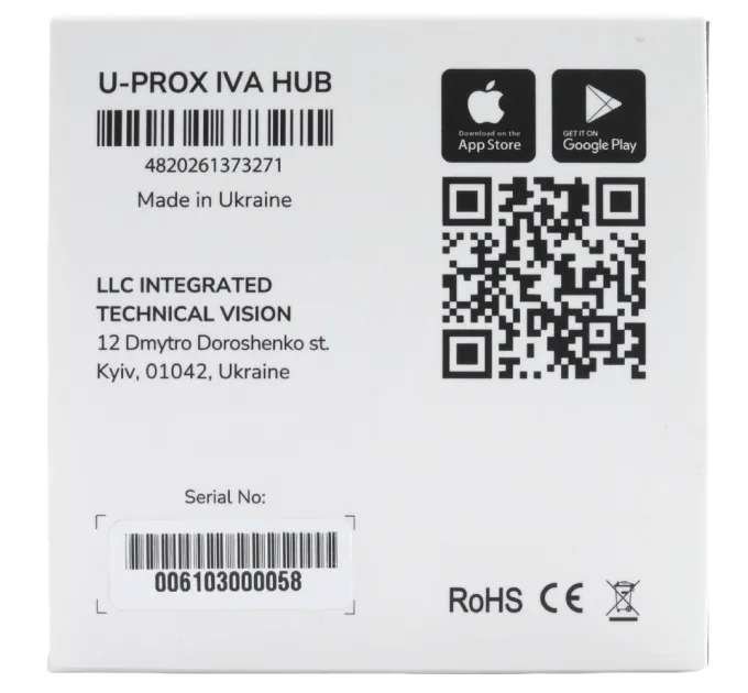 U-Prox IVA HUB cloud adapter Адаптер хмарного відеоспостереження