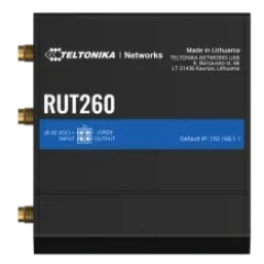 Teltonika RUT260 с 4G LTE, Wi-Fi Промышленный сотовый маршрутизатор