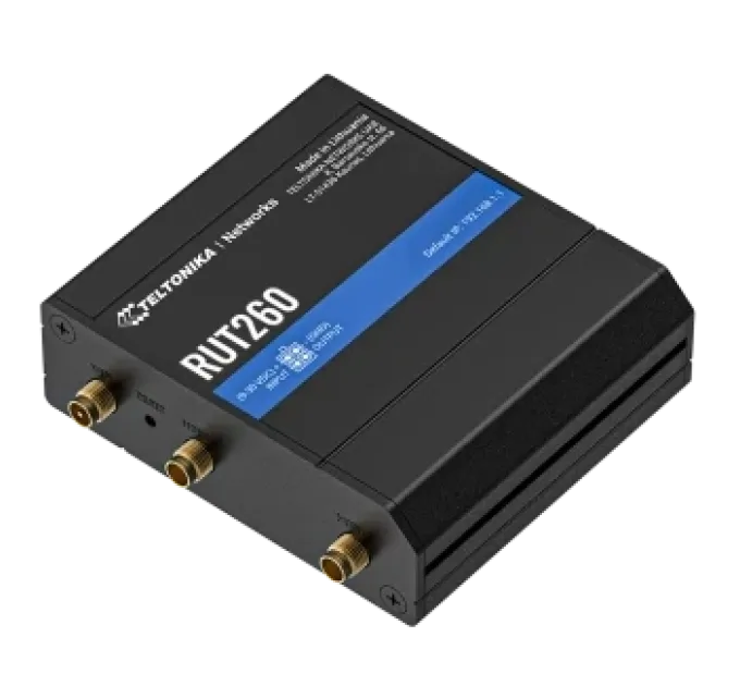 Teltonika RUT260 с 4G LTE, Wi-Fi Промышленный сотовый маршрутизатор