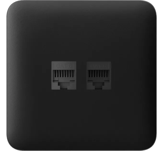 Ajax SoloCover (LAN) black Фронтальная панель Ajax SoloCover (LAN) black Фронтальная панель