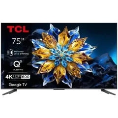 TCL 75C69BPRO Pro 4K Smart Google TV Titan ONKYO Телевізор