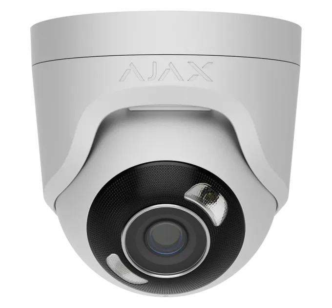 Ajax TurretCam HL (8 Mp/4 mm) white IP видеокамера
