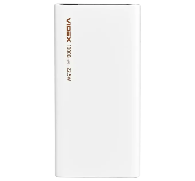 VIDEX VPB-310 22.5W White 10000mAh Повербанк