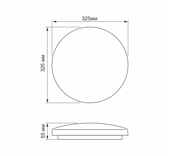 TITANUM 24W 5000K 220V LED світильник настінно-стельовий Зоряне небо