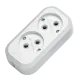Makel MGP101 Колодка 2 гнезда без заземления