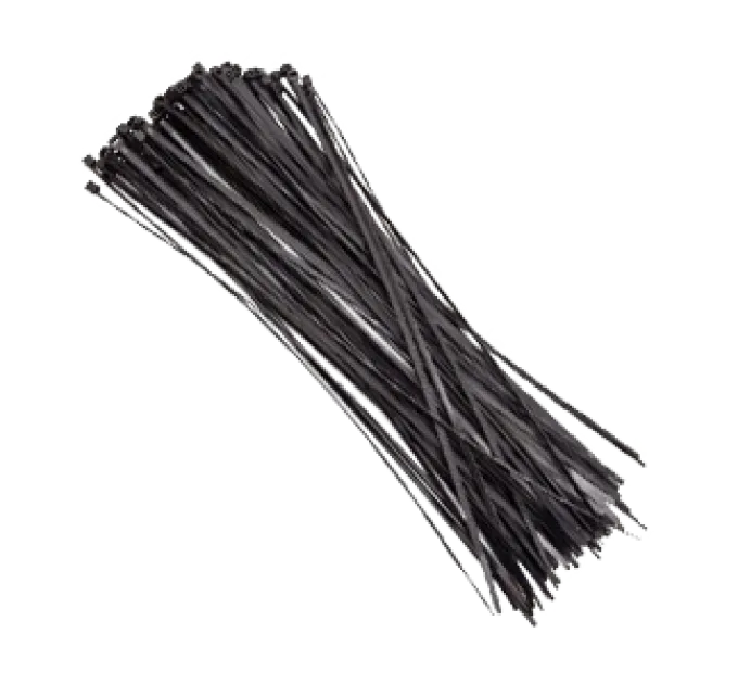 Courbi 370х7,6 (100шт) Хомут черный