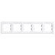 Schneider Electric ASFORA EPH5800521 Рамка 5-местная горизонтальная белая
