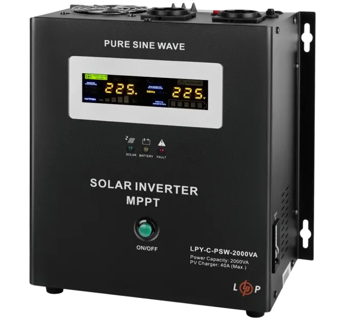 LOGICPOWER LPY-С-PSW-2000VA (1400Вт) MPPT 24В Источник бесперебойного питания LOGICPOWER LPY-С-PSW-2000VA (1400Вт) MPPT 24В Источник бесперебойного питания