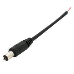 DC-M (D 5,5x2,5мм) 10см black plug OEM Q1000 Роз'єм живлення