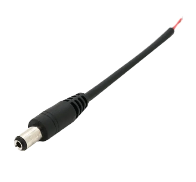 DC-M (D 5,5x2,5мм) 10см black plug OEM Q1000 Разъем питания
