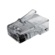 RJ45 UTP Коннектор проходного типа кат.5E (пачка 100 шт)