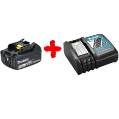Makita DC18RC (191A24-4) + BL1830B Акумулятор Li-ion + швидкозарядний пристрій