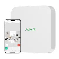 Ajax NVR (16ch) (8EU) white Відеореєстратор
