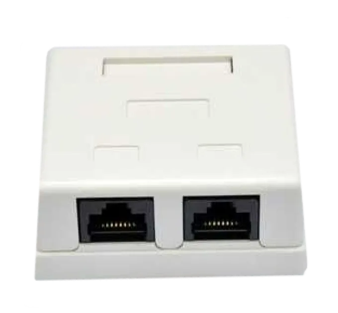 EPNew 2хUTP, кат. 6, RJ45 Розетка внешняя