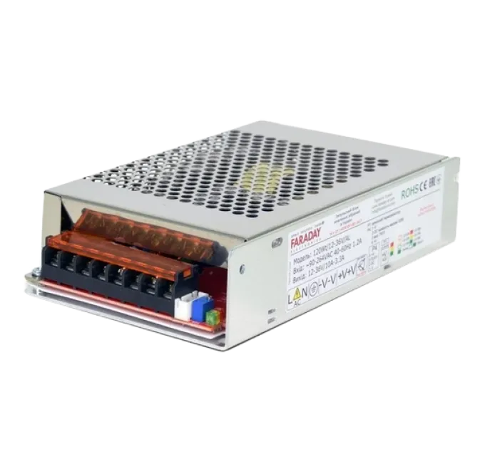 Faraday Electronics 120W/12-36v/ALU Блок питания Faraday Electronics 120W/12-36v/ALU Блок питания