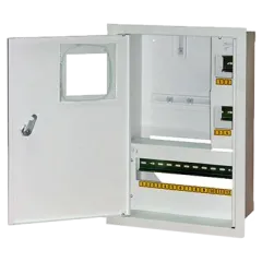 E.NEXT e.mbox.stand.w.f1.16.z.e Шафа металева, під 1-ф електронний лічильник, 16 мод.
