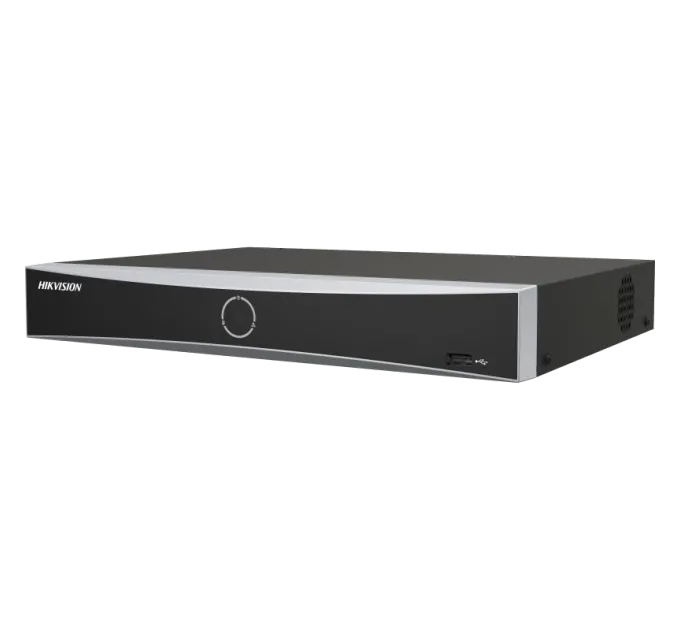 DS-7604NXI-K1/4P(B) 4-канальний PoE 1U K AcuSense 4K Відеореєстратор Hikvision