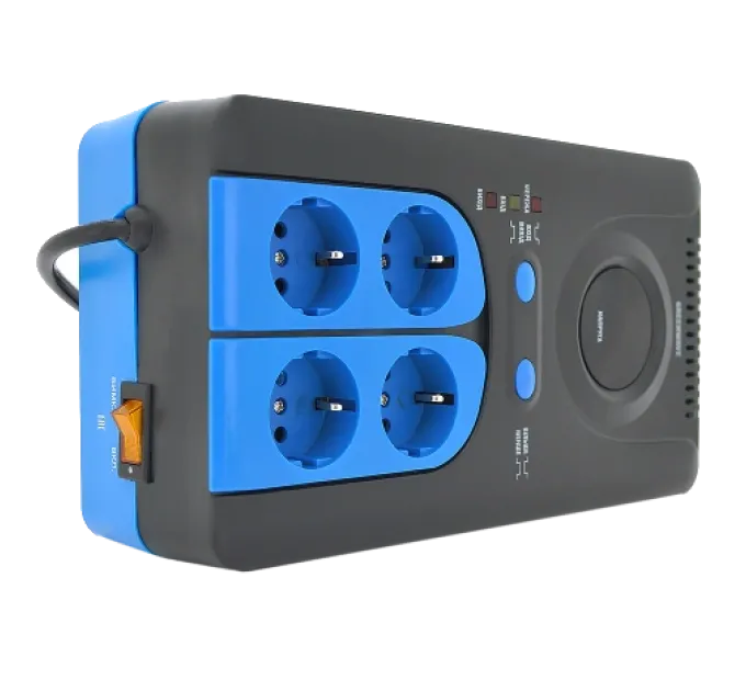 Green Wave Winchester 1000VA (700Вт) Стабілізатор напруги релейний 4xShuko, DC140-260V, AC220±8%, BOX