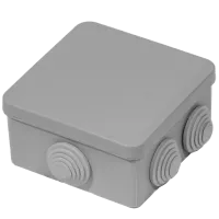 IP54, UEA (100х100x50) Коробка распределительная квадратная внешняя