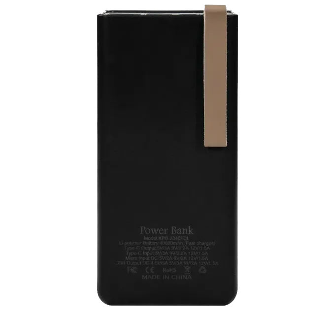 Kraft KPB-2340FCL Black (40000 mAh) Повербанк