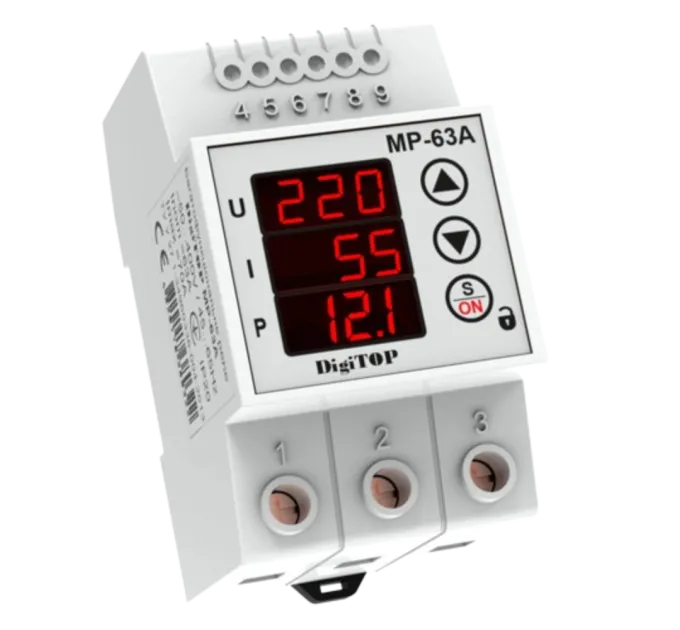 DigiTop MP-63A Реле напряжения